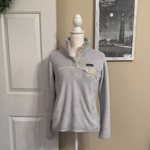 Patagonia Gray Cowl Neck Sweater
